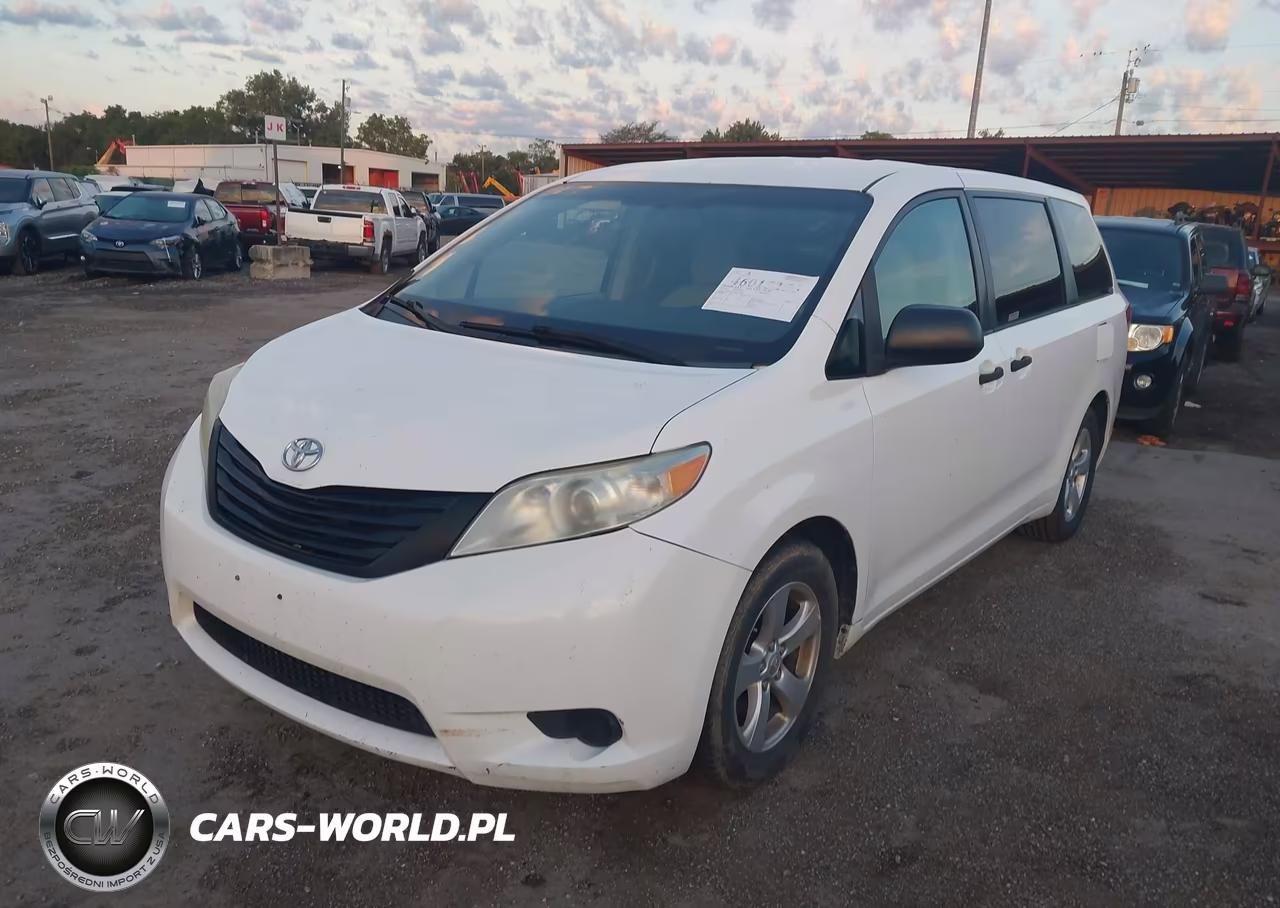 2013 Toyota Sienna L V6 7 Passenger VIN:5TDZK3DC1DS313293 - 2