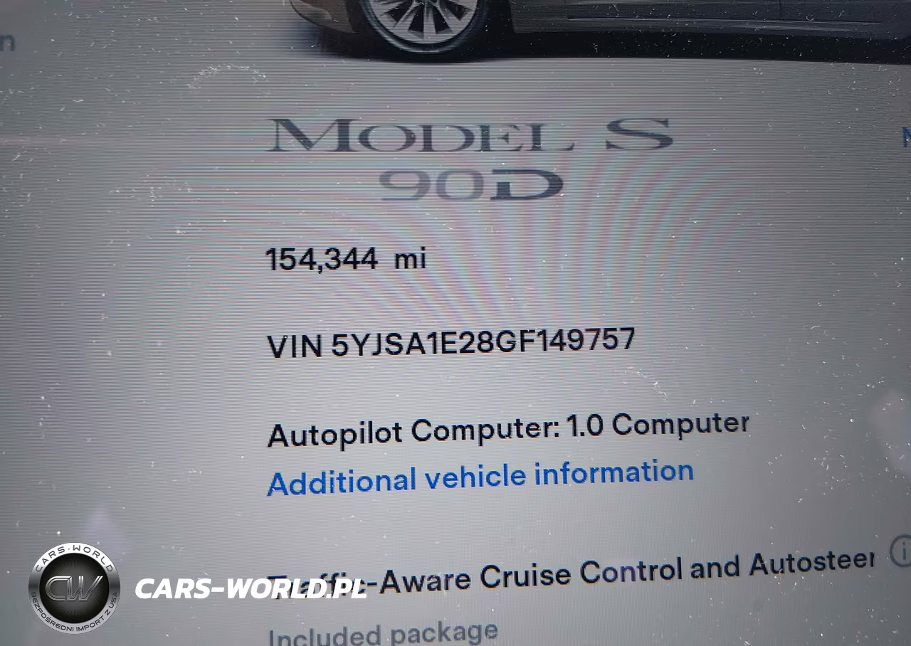 2016 Tesla Model S 60D-70D-75D-85D-90D VIN:5YJSA1E28GF149757 - 7