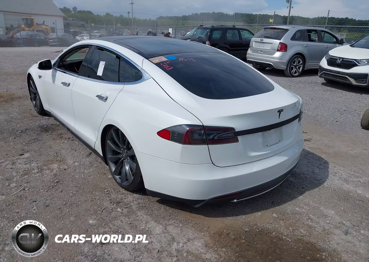 2012 Tesla Model S Performance-Signature Performance VIN:5YJSA1CP0CFP02376 - 3
