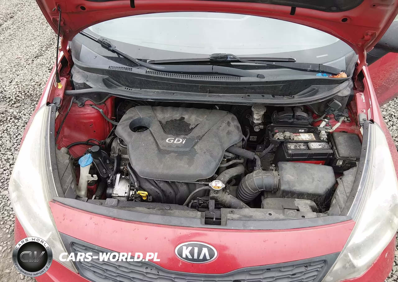 2014 Kia Rio Lx VIN:KNADM4A30E6399547 - 10