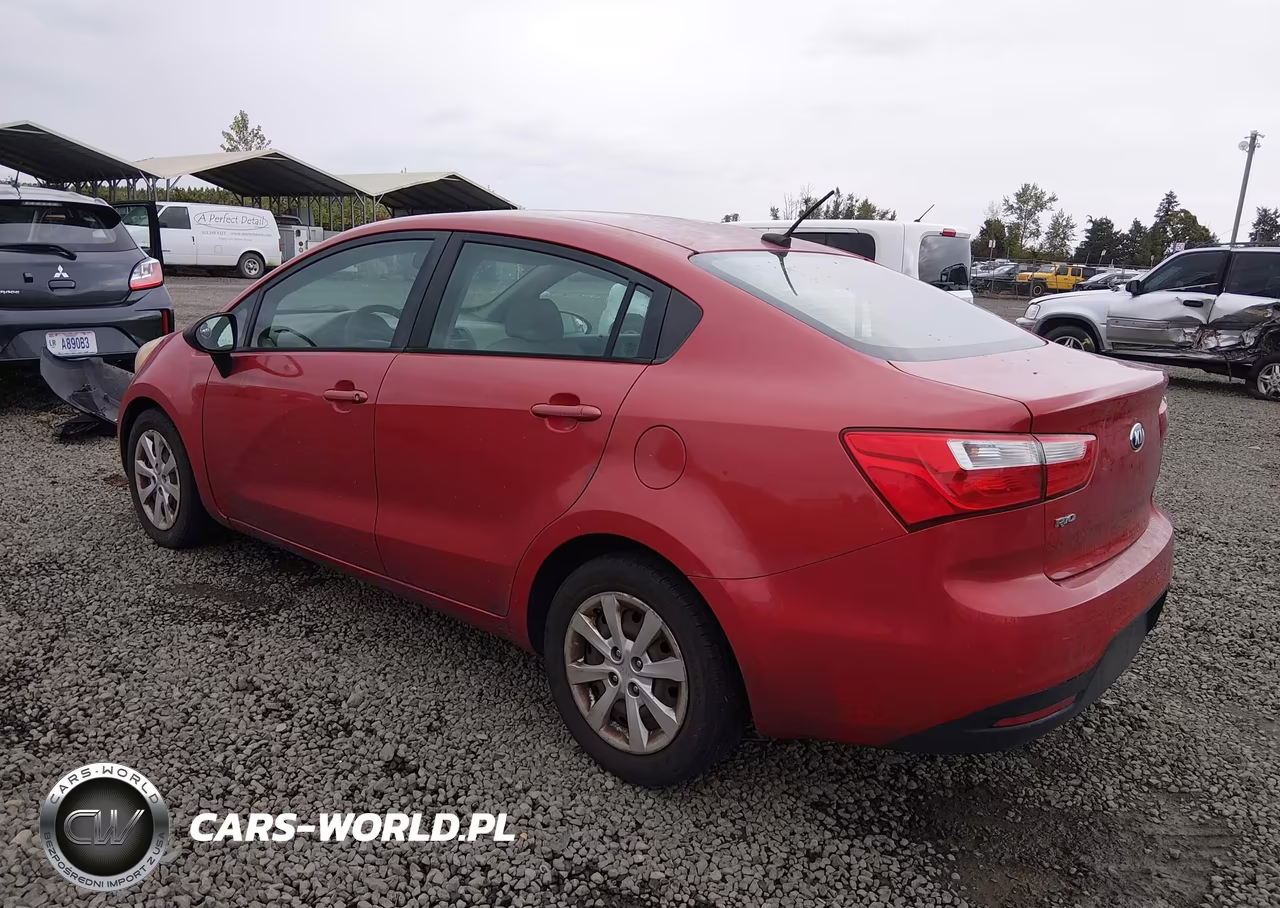 2014 Kia Rio Lx VIN:KNADM4A30E6399547 - 3