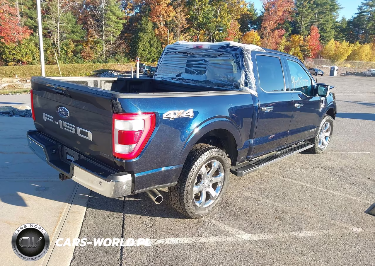 2022 Ford F-150 Lariat VIN:1FTFW1ED0NFA38925 - 4