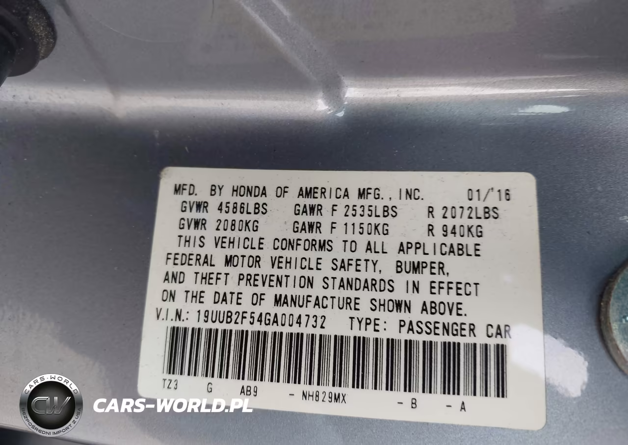 2016 Acura Tlx V6 Tech VIN:19UUB2F54GA004732 - 9