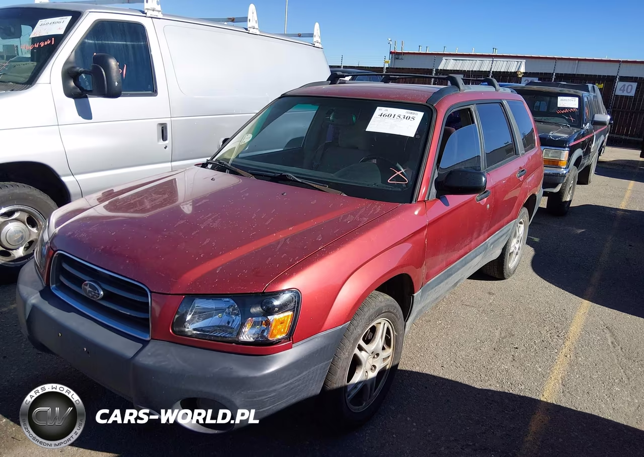 2003 Subaru Forester X VIN:JF1SG63663H705680 - 2
