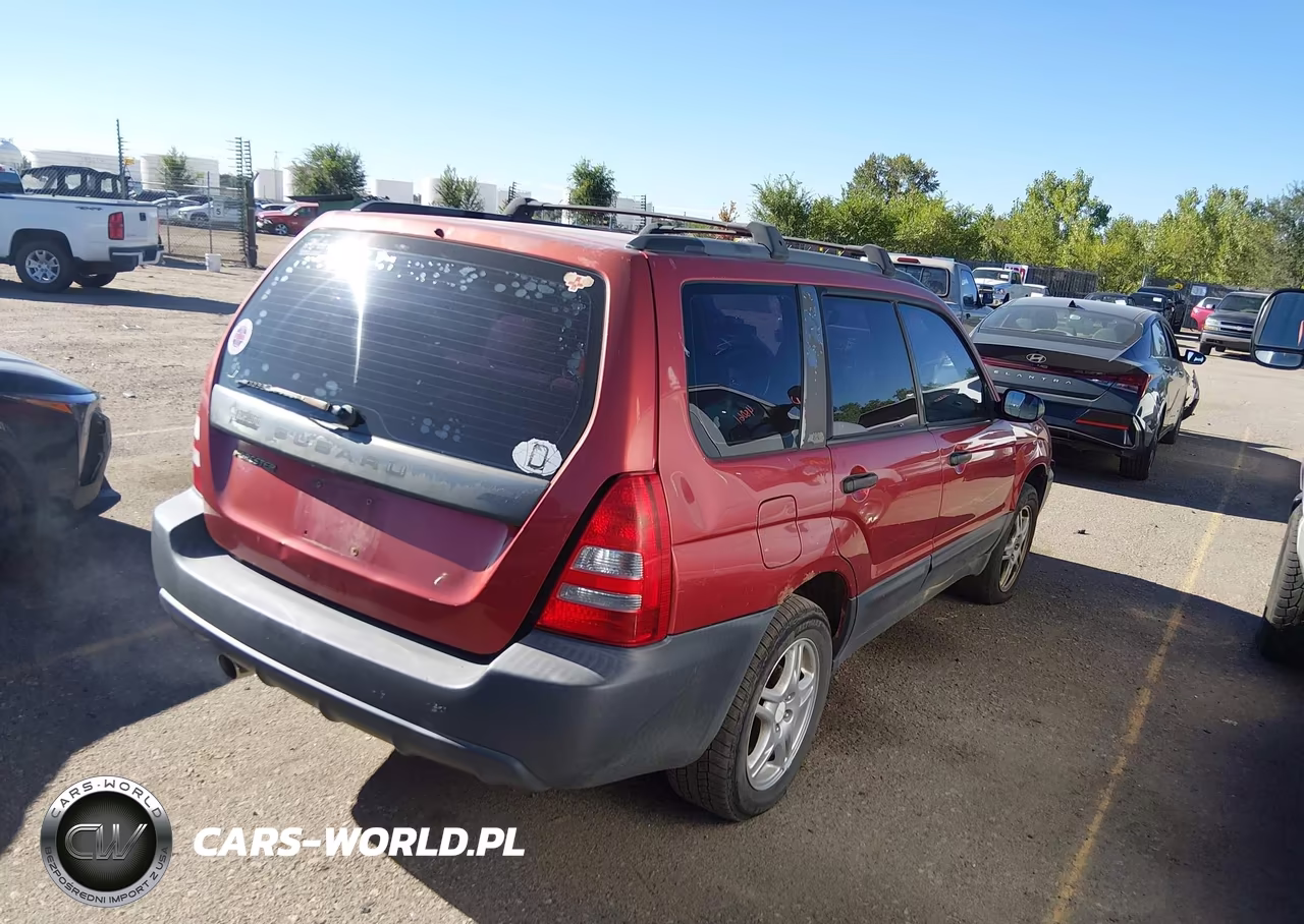 2003 Subaru Forester X VIN:JF1SG63663H705680 - 4