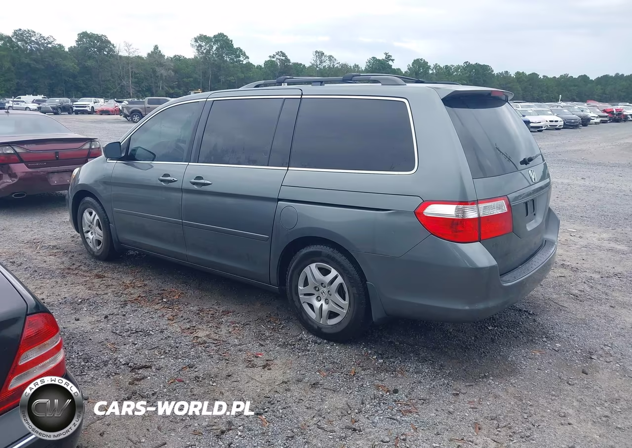 2007 Honda Odyssey Ex-L VIN:5FNRL38667B445122 - 3