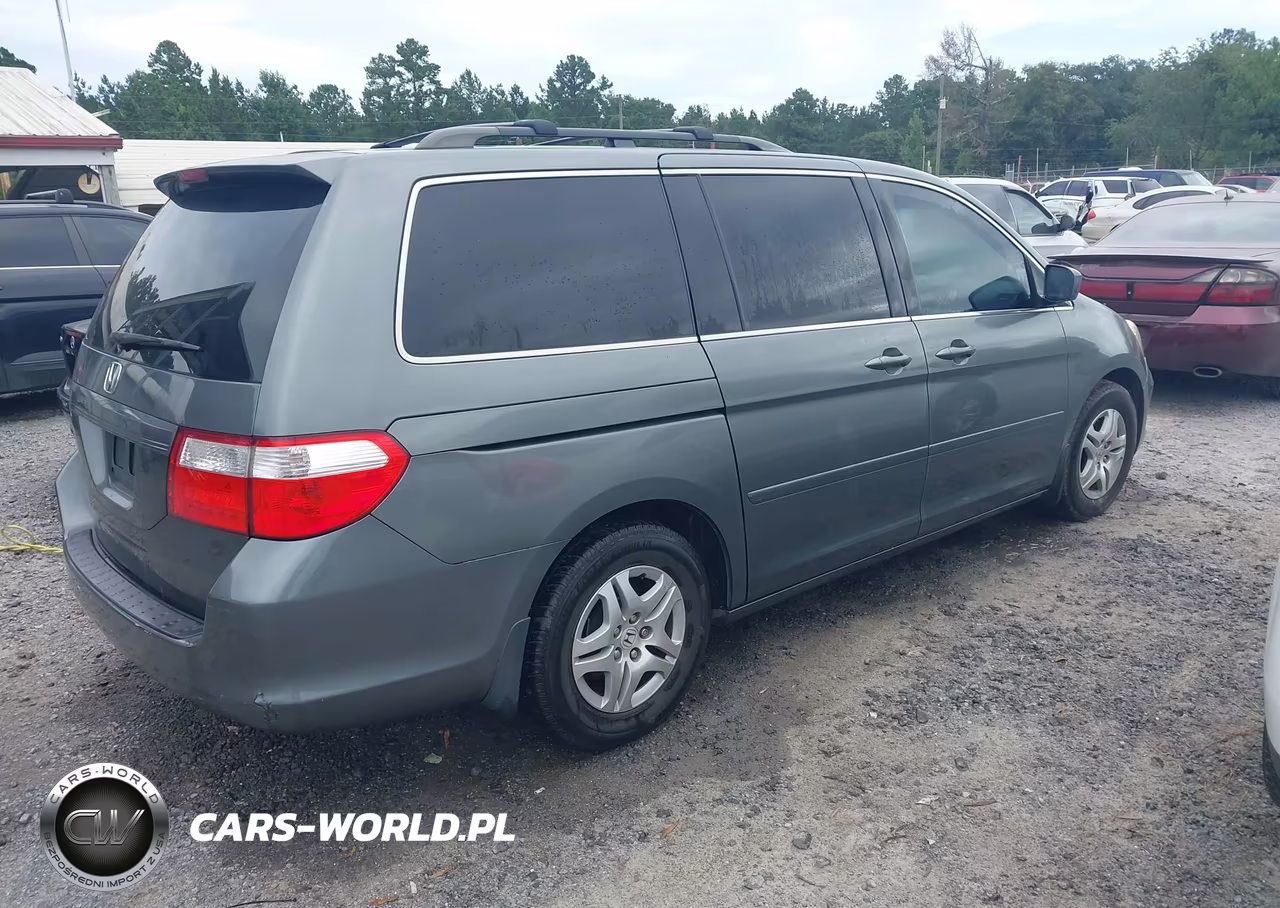 2007 Honda Odyssey Ex-L VIN:5FNRL38667B445122 - 4