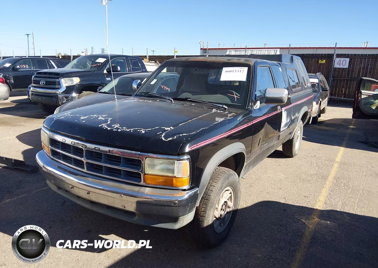1992 Dodge Dakota VIN:1B7GG23X4NS620201 - 2