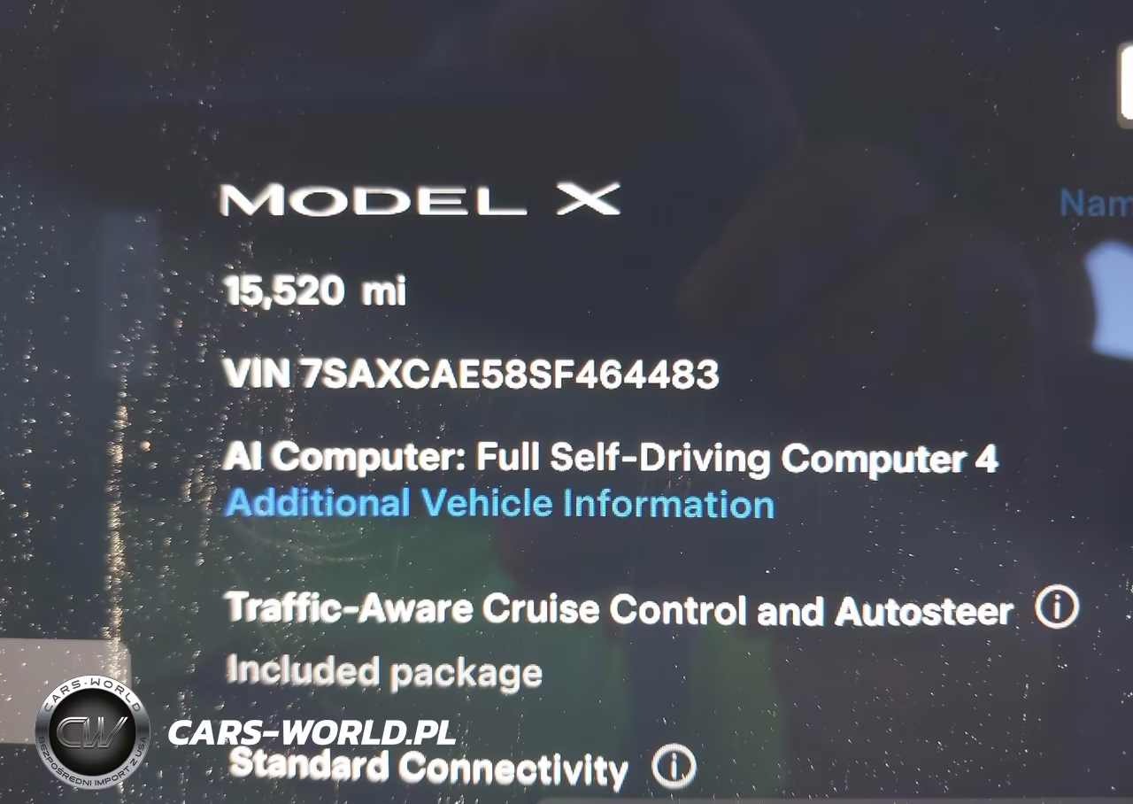 2025 Tesla Model X Long Range VIN:7SAXCAE58SF464483 - 15