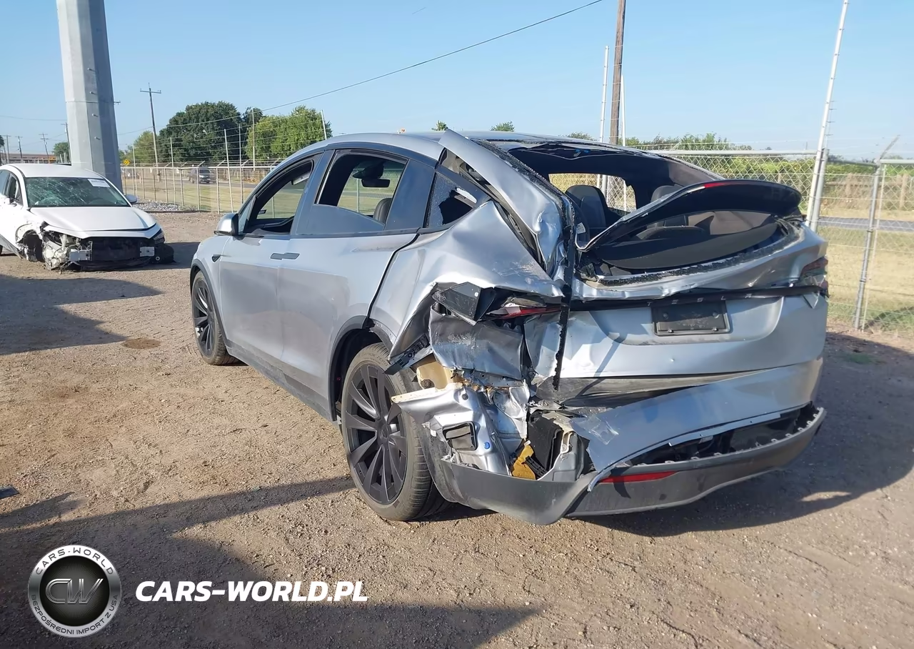 2025 Tesla Model X Long Range VIN:7SAXCAE58SF464483 - 3