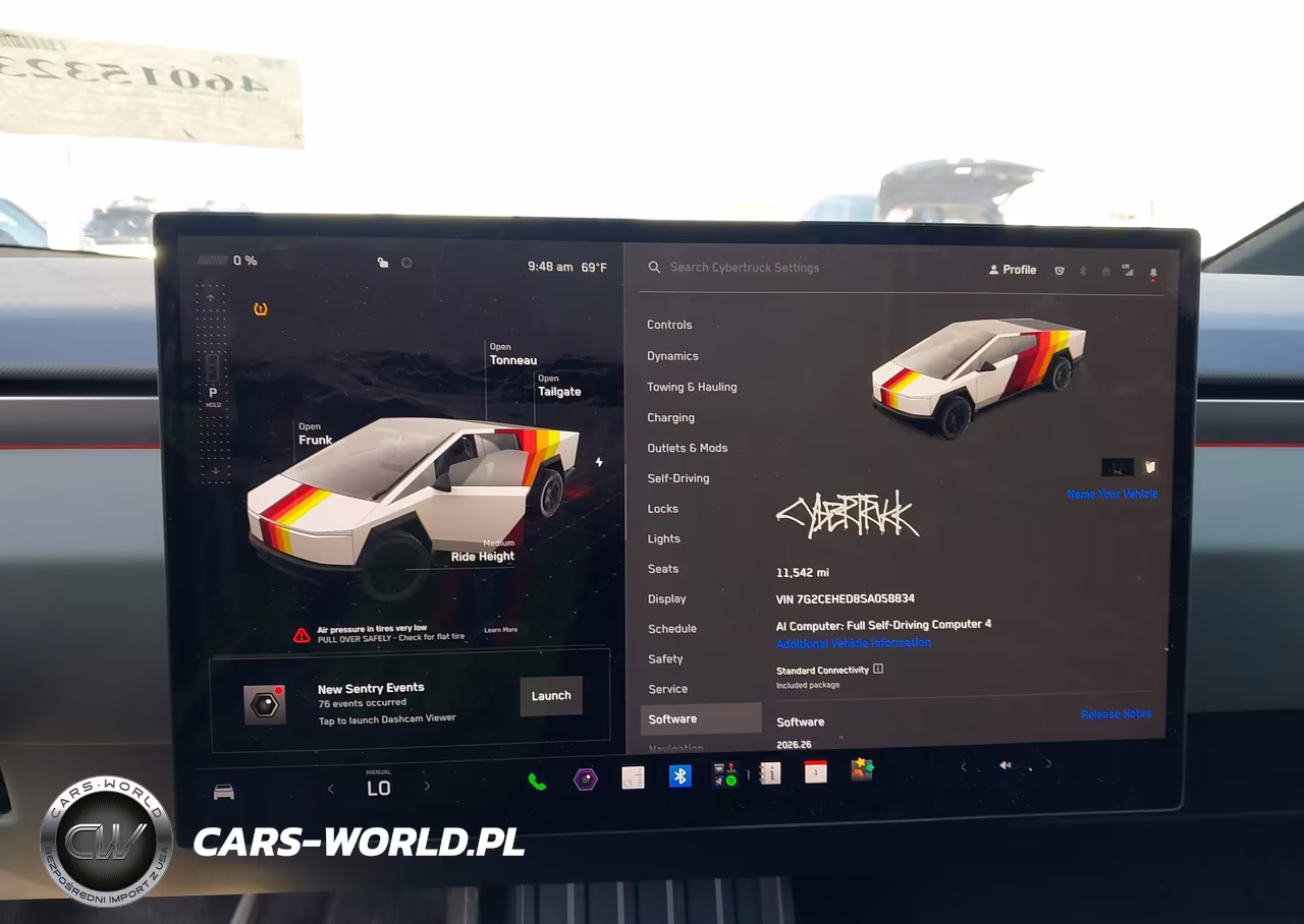 2025 Tesla Cybertruck All-Wheel Drive VIN:7G2CEHED8SA058834 - 18