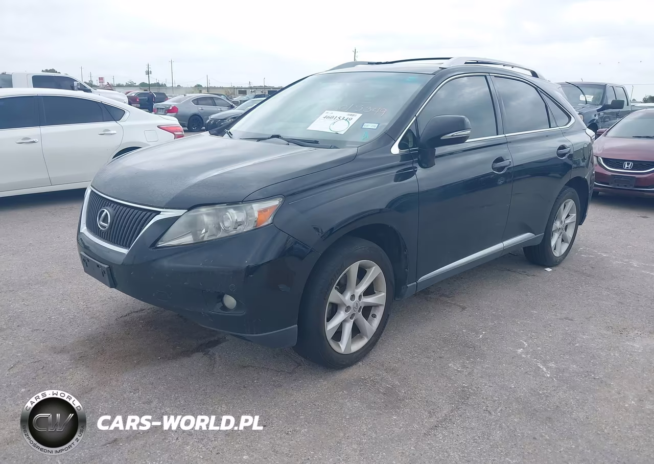2012 Lexus Rx 350 VIN:2T2ZK1BA2CC080033 - 2