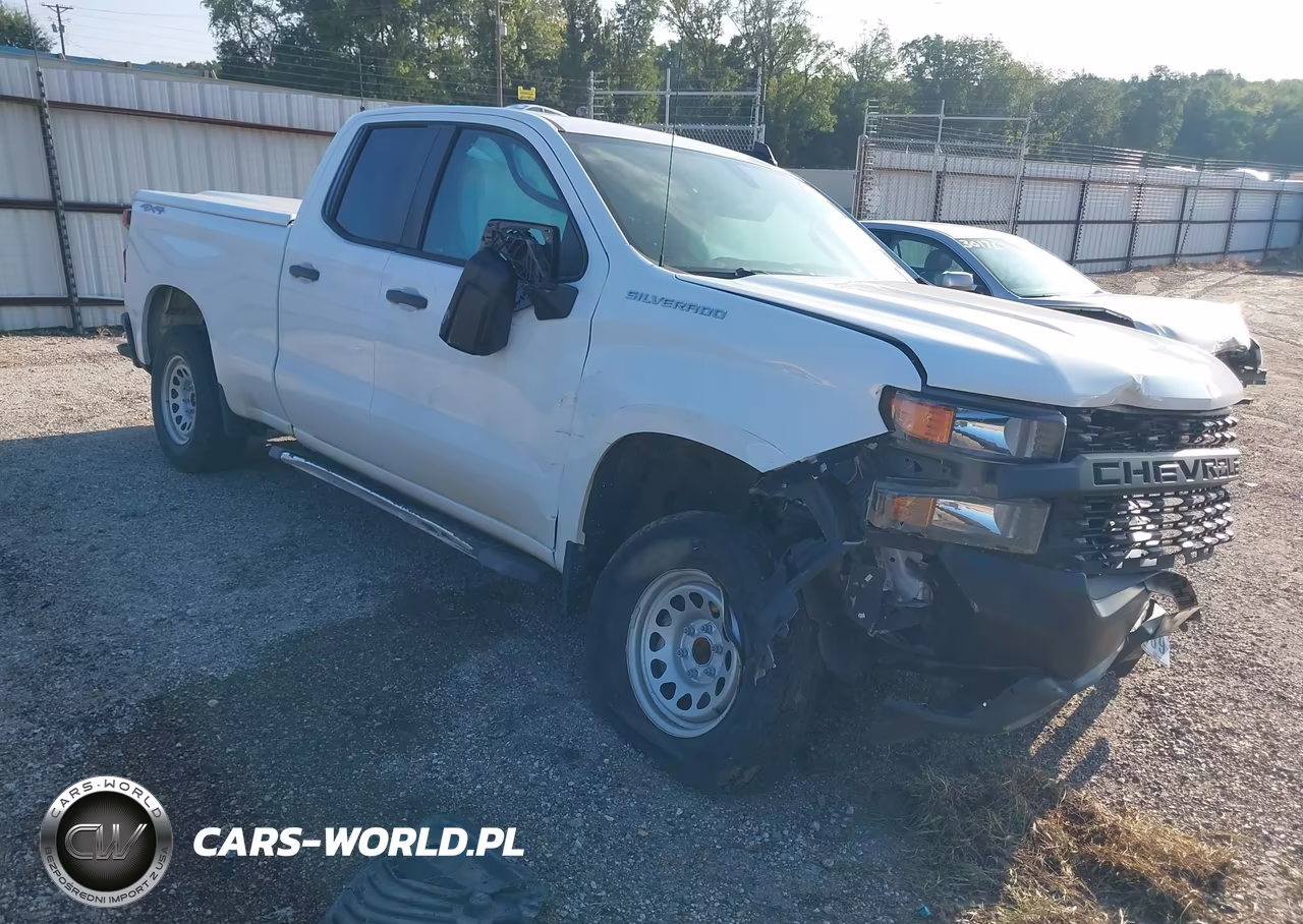 2020 Chevrolet Silverado 1500 4Wd Standard Bed Wt VIN:1GCRYAEF4LZ130124 - 1