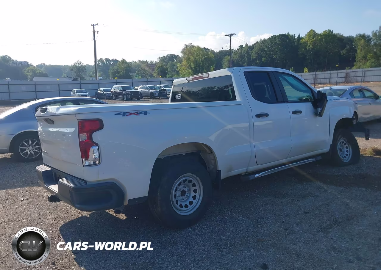 2020 Chevrolet Silverado 1500 4Wd Standard Bed Wt VIN:1GCRYAEF4LZ130124 - 4