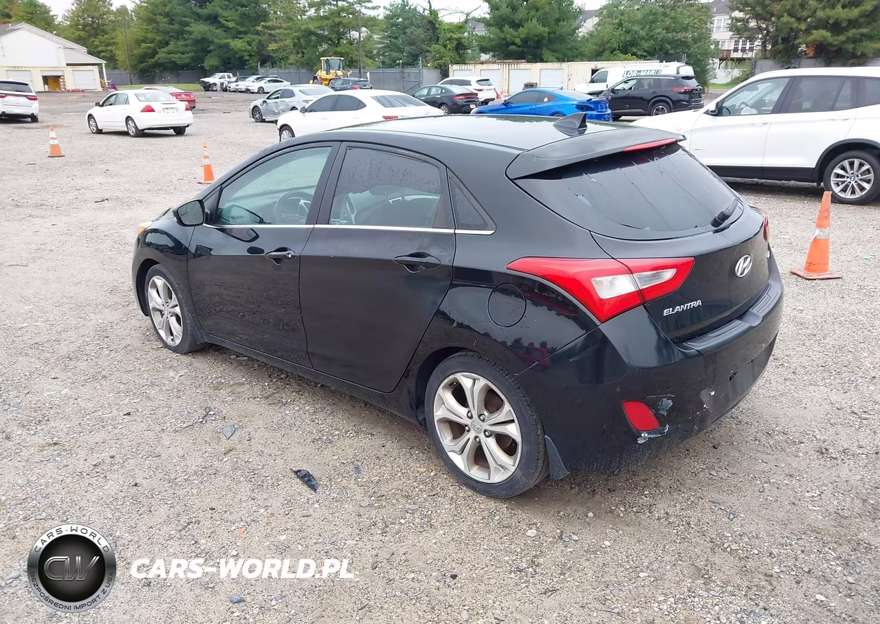 2014 Hyundai Elantra Gt VIN:KMHD35LH1EU196131 - 3