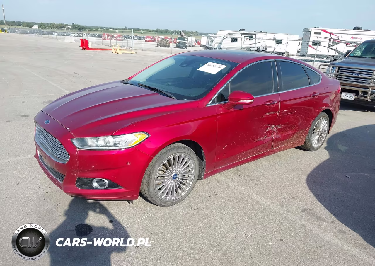 2014 Ford Fusion Titanium VIN:3FA6P0K93ER104657 - 2