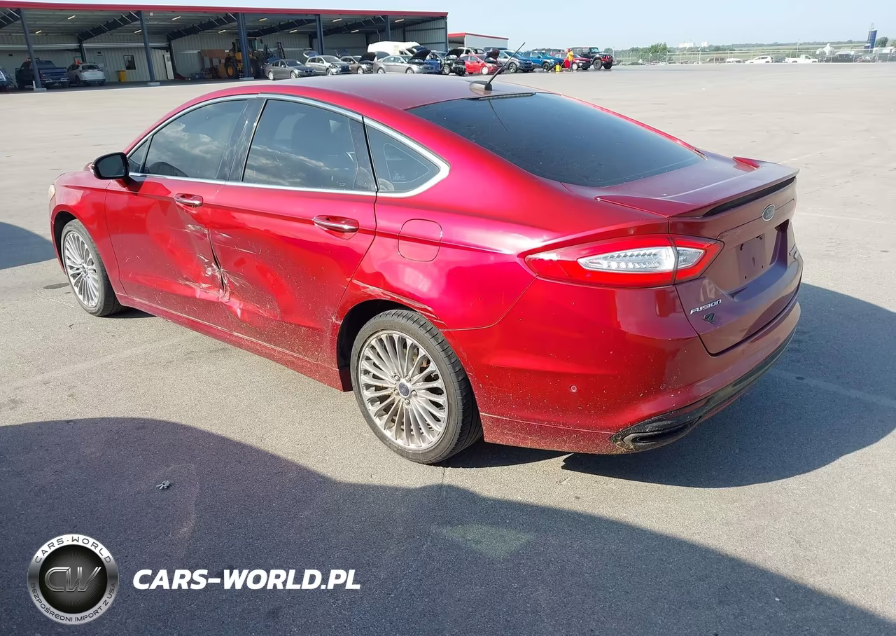 2014 Ford Fusion Titanium VIN:3FA6P0K93ER104657 - 3
