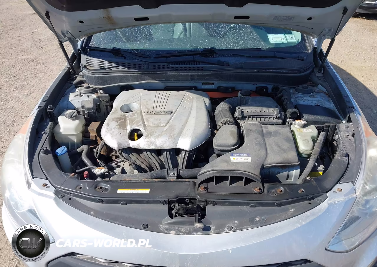 2011 Hyundai Sonata Hybrid VIN:KMHEC4A48BA008121 - 10