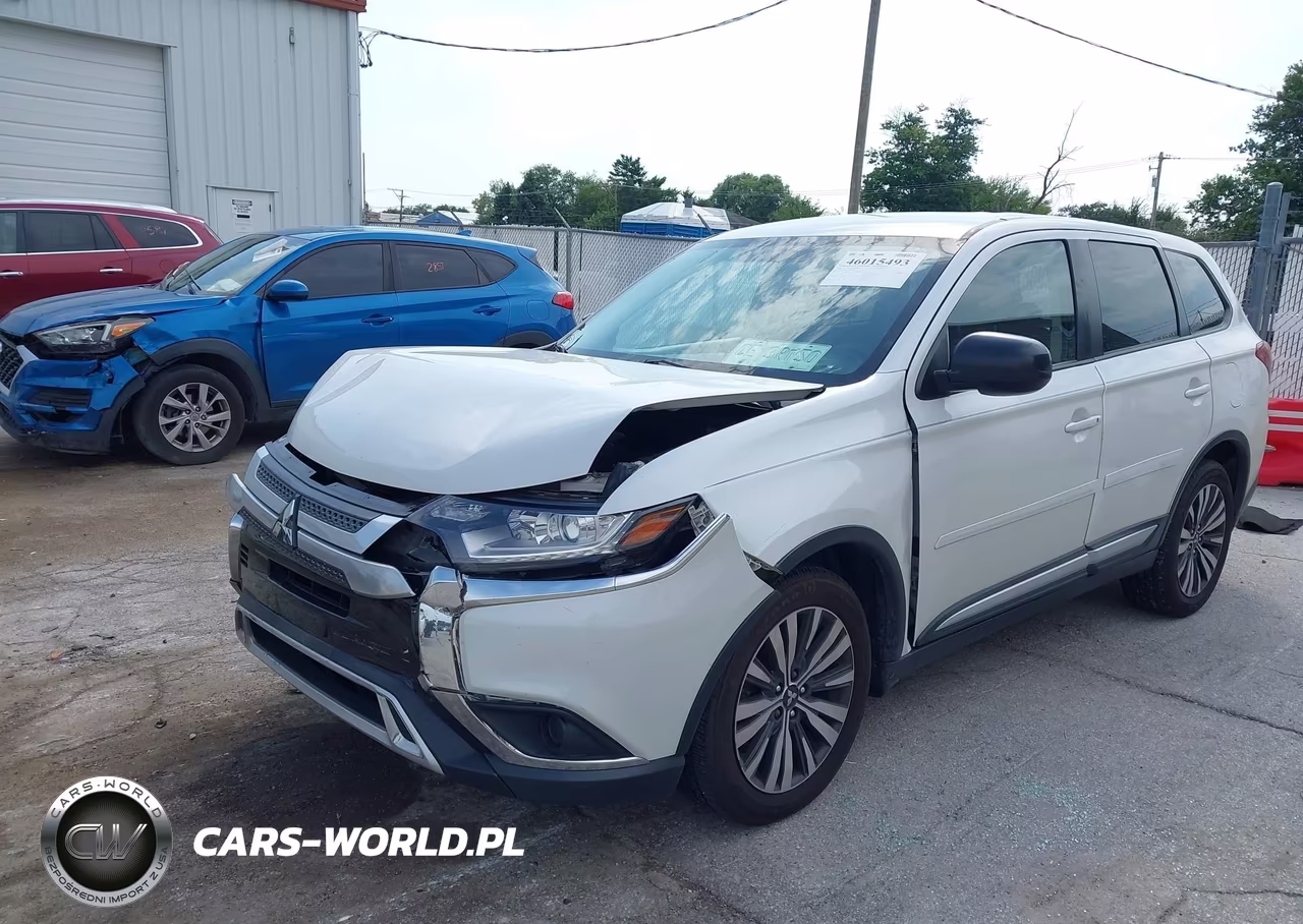 2019 Mitsubishi Outlander Es VIN:JA4AD2A38KZ008322 - 2
