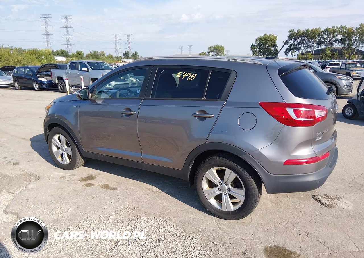 2012 Kia Sportage Lx VIN:KNDPBCA26C7258898 - 3