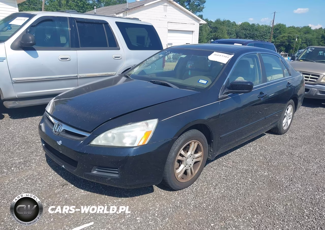 2007 Honda Accord 2.4 Ex VIN:1HGCM56727A013051 - 2