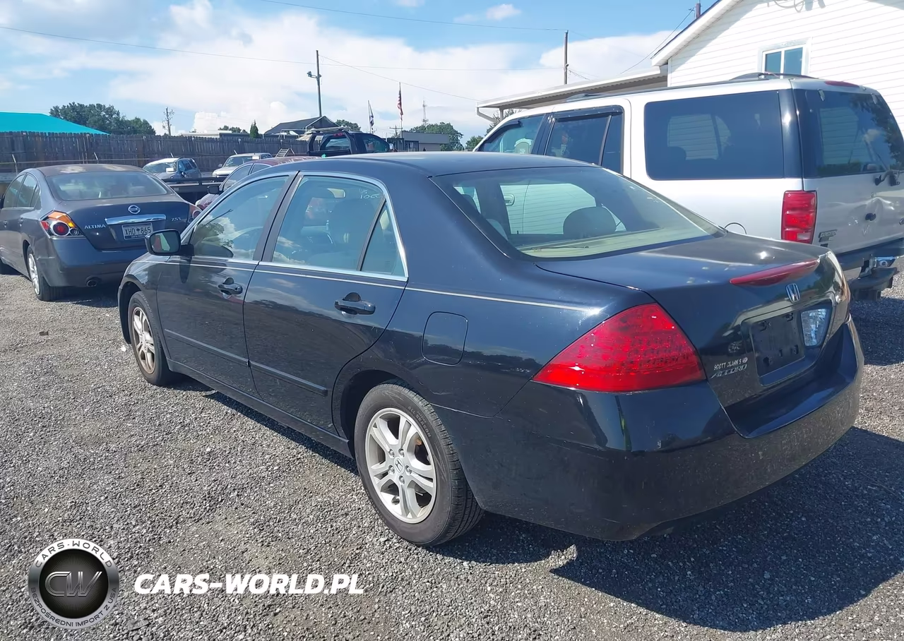 2007 Honda Accord 2.4 Ex VIN:1HGCM56727A013051 - 3