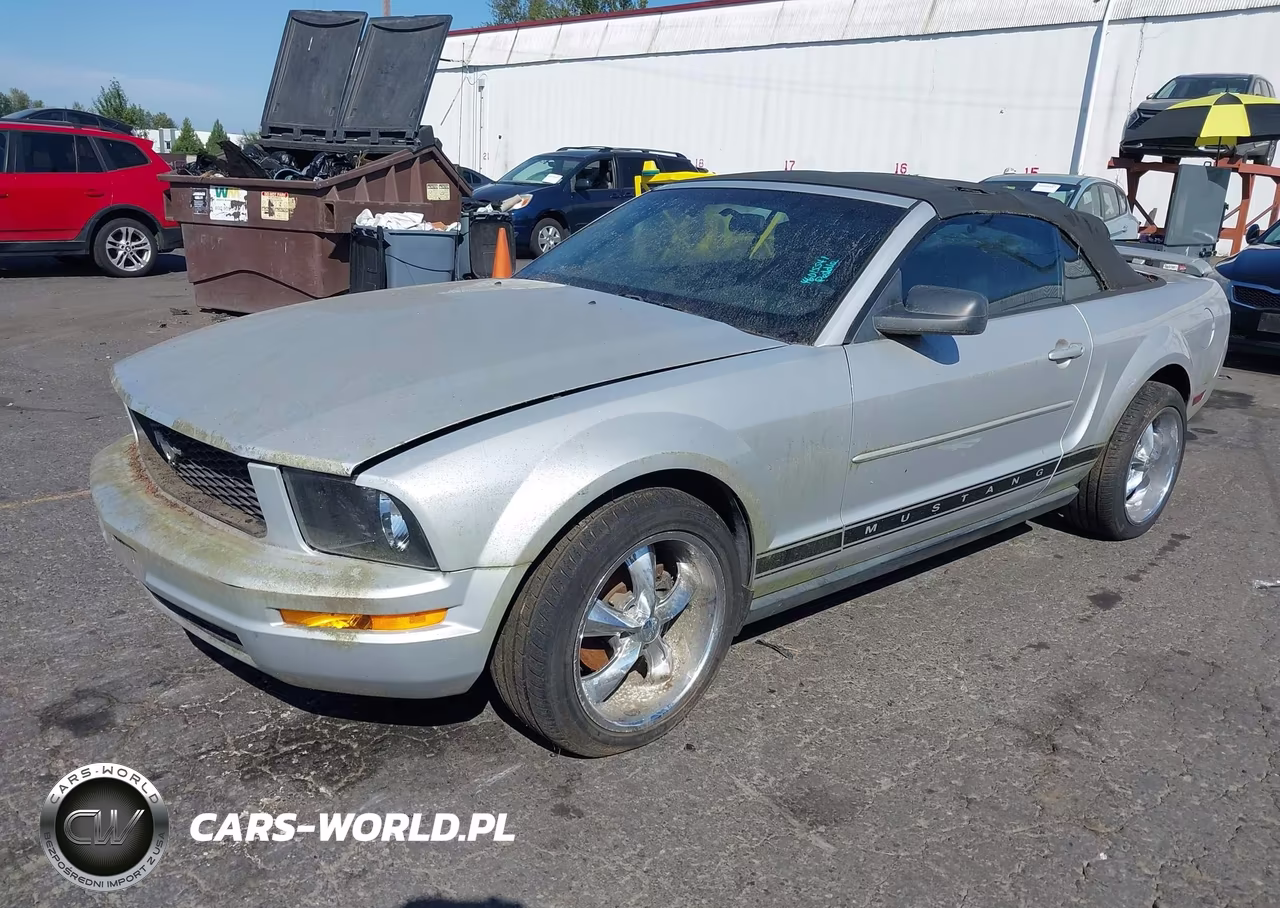 2006 Ford Mustang V6 VIN:1ZVFT84N765126211 - 2