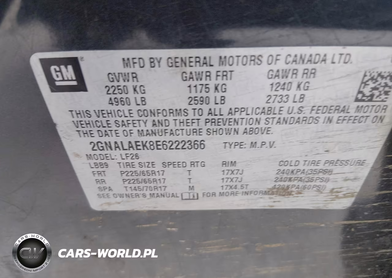 2014 Chevrolet Equinox Ls VIN:2GNALAEK8E6222366 - 9