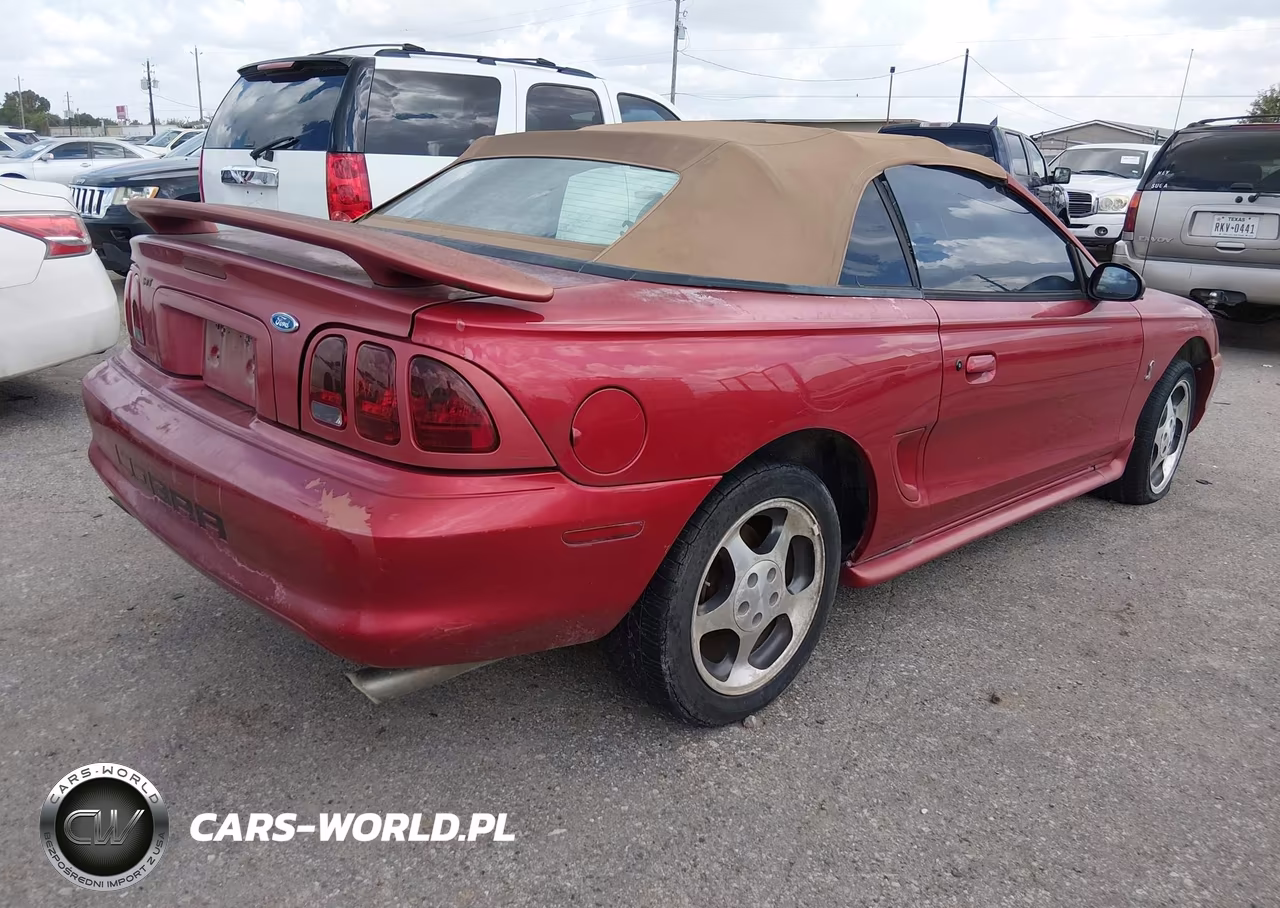 1996 Ford Mustang Cobra VIN:1FALP46V2TF199112 - 4