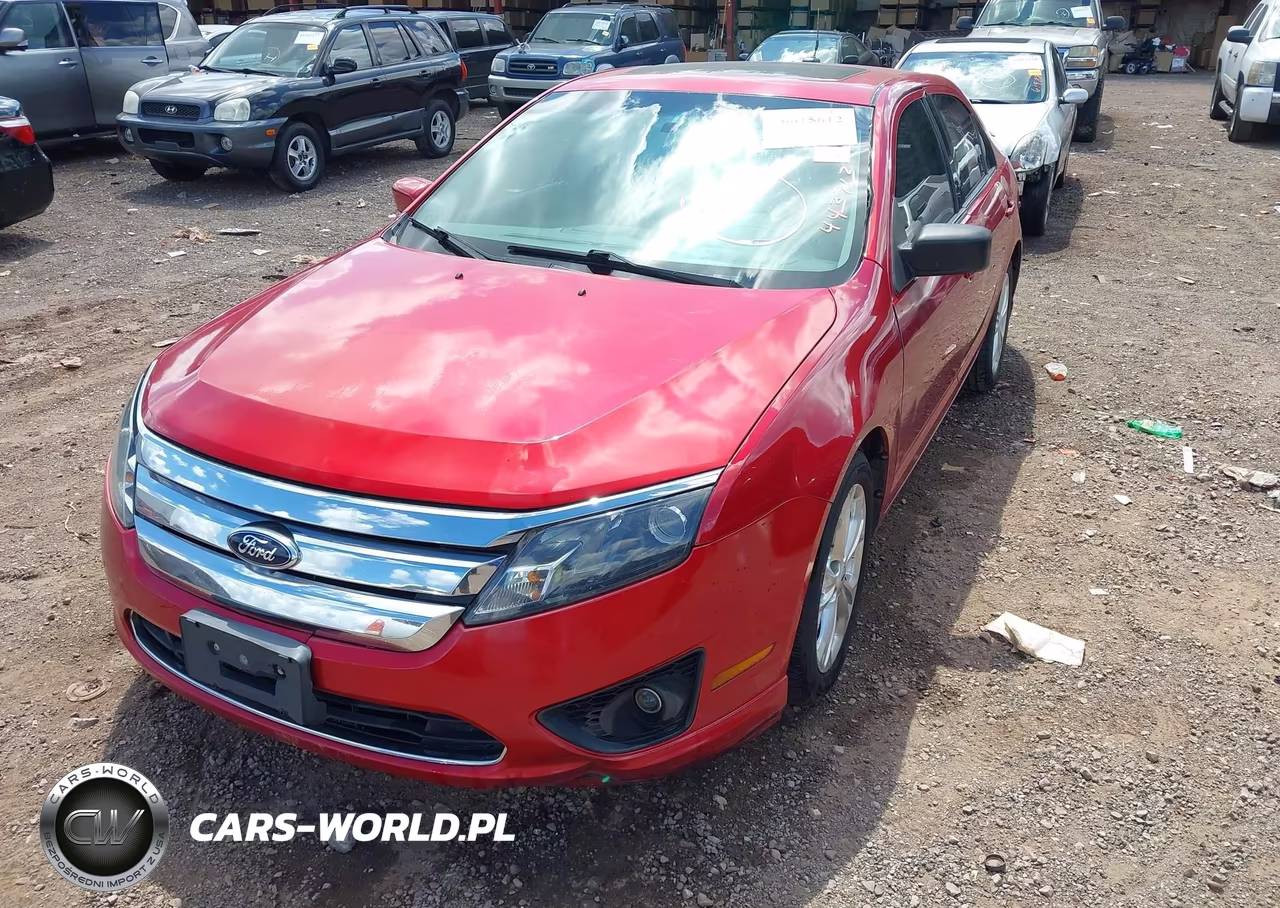 2012 Ford Fusion Se VIN:3FAHP0HA6CR443713 - 2