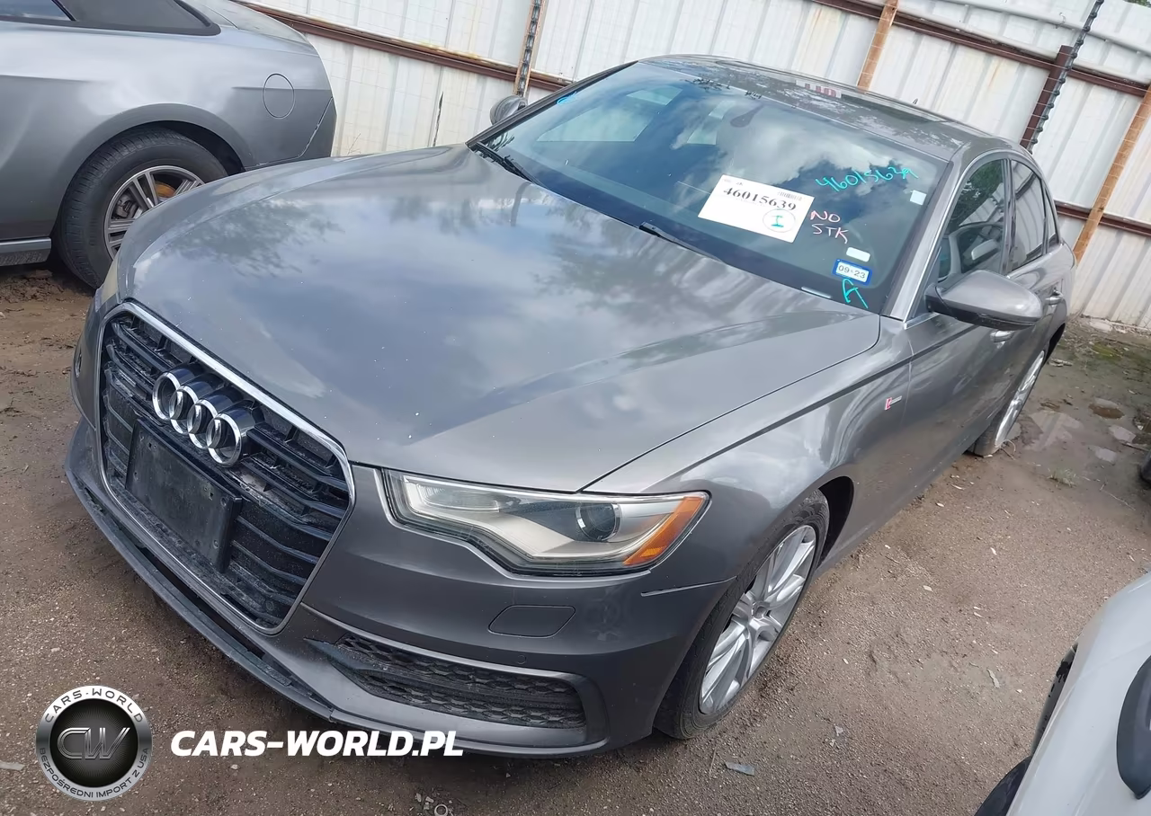 2012 Audi A6 3.0T Prestige VIN:WAUHGAFC7CN081461 - 2