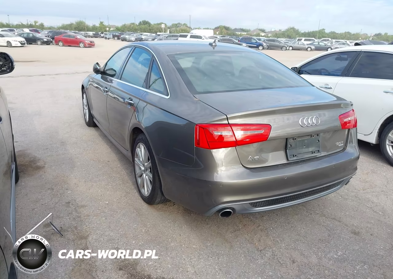 2012 Audi A6 3.0T Prestige VIN:WAUHGAFC7CN081461 - 3