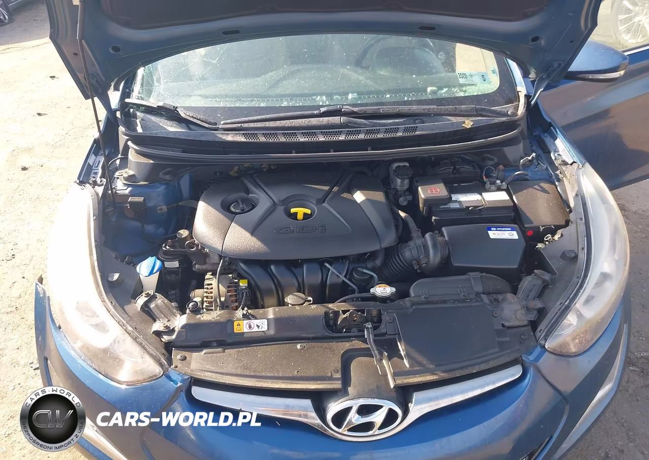 2015 Hyundai Elantra Sport VIN:KMHDH4AHXFU422280 - 10