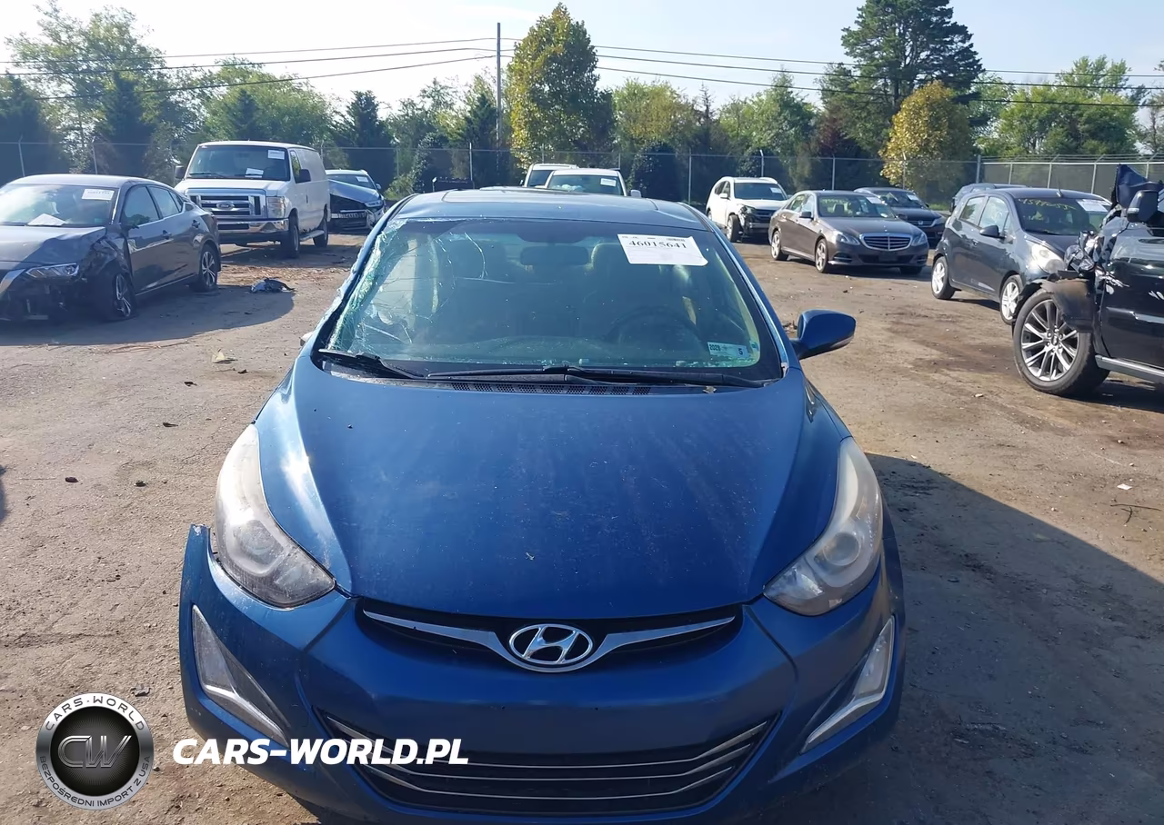 2015 Hyundai Elantra Sport VIN:KMHDH4AHXFU422280 - 12