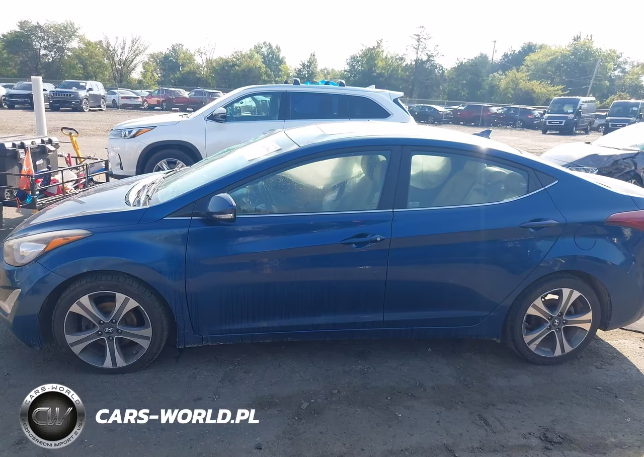 2015 Hyundai Elantra Sport VIN:KMHDH4AHXFU422280 - 14