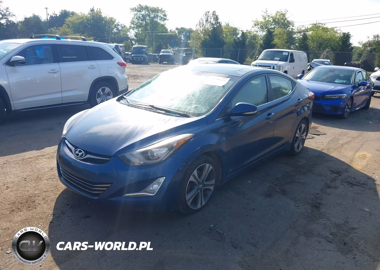 2015 Hyundai Elantra Sport VIN:KMHDH4AHXFU422280 - 2