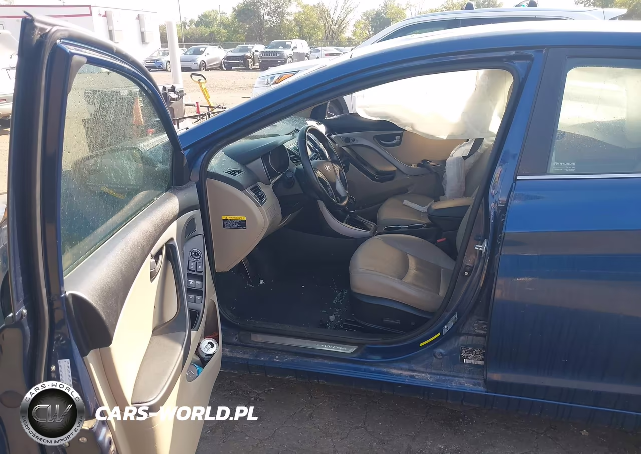 2015 Hyundai Elantra Sport VIN:KMHDH4AHXFU422280 - 5
