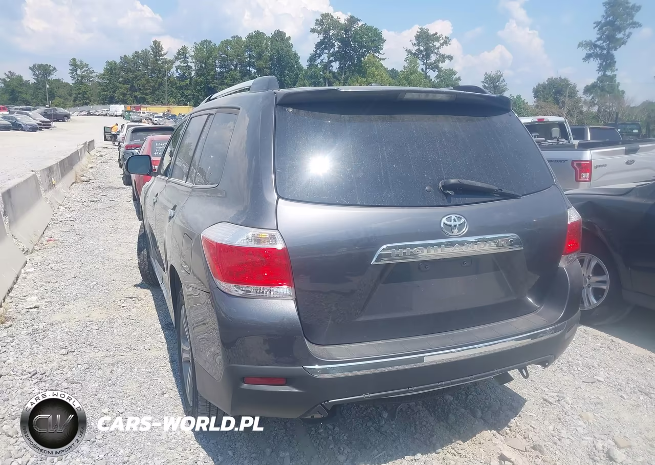 2012 Toyota Highlander Limited V6 VIN:5TDYK3EH8CS065600 - 3