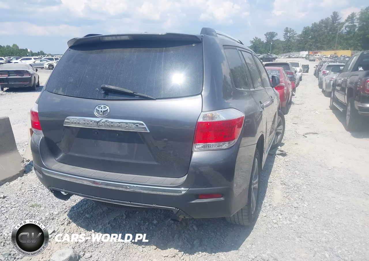 2012 Toyota Highlander Limited V6 VIN:5TDYK3EH8CS065600 - 4