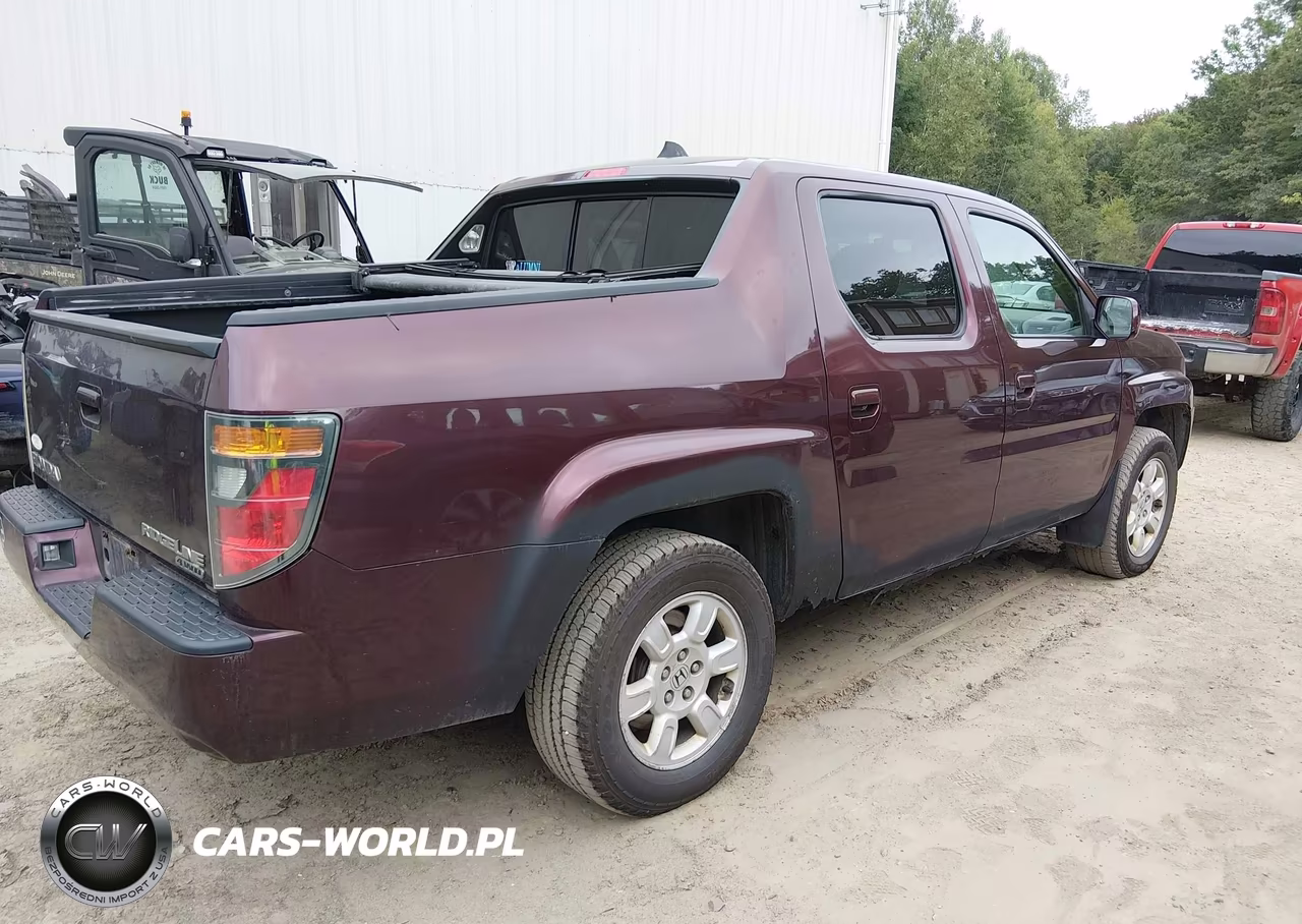 2007 Honda Ridgeline Rtl VIN:2HJYK16597H532757 - 4
