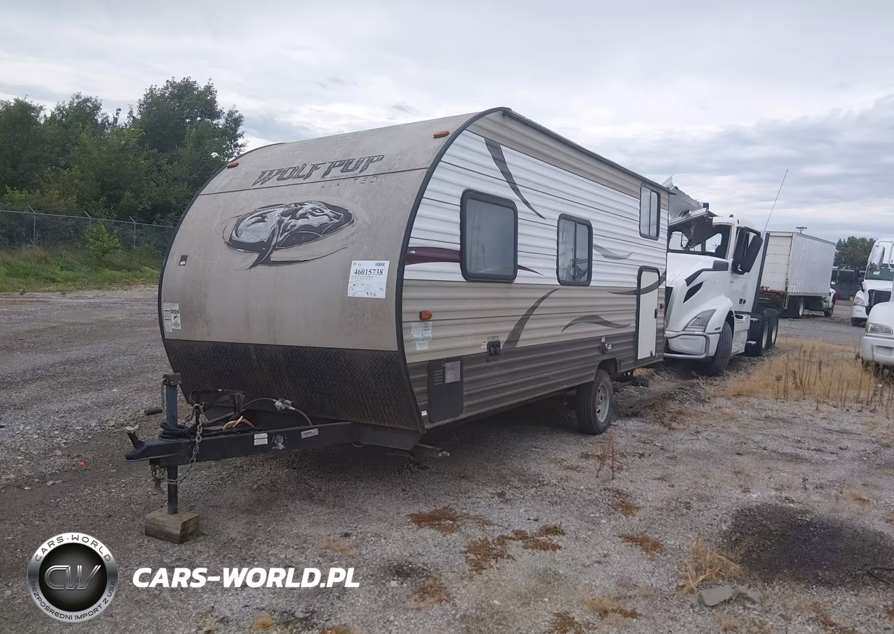 2015 Forest River Cherokee 16Ft Travel Trlr VIN:4X4TCK617FK028112 - 2