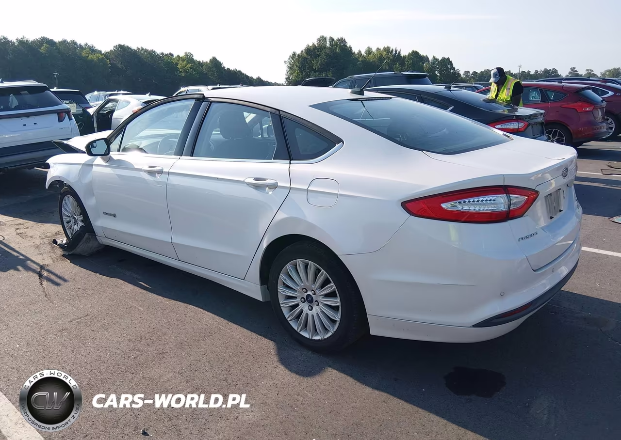 2016 Ford Fusion Hybrid Se VIN:3FA6P0LUXGR405674 - 3