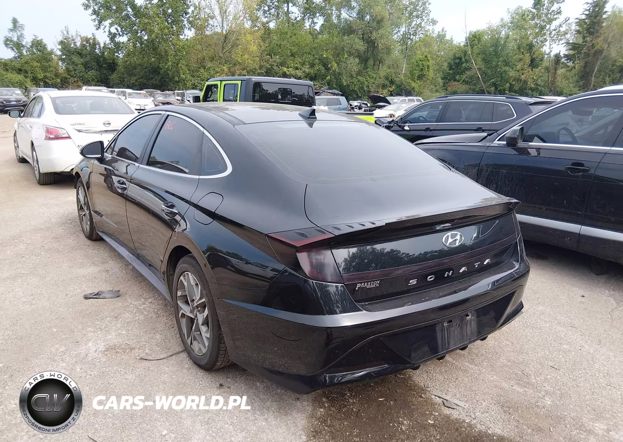 2020 Hyundai Sonata Sel VIN:5NPEF4JAXLH057414 - 3