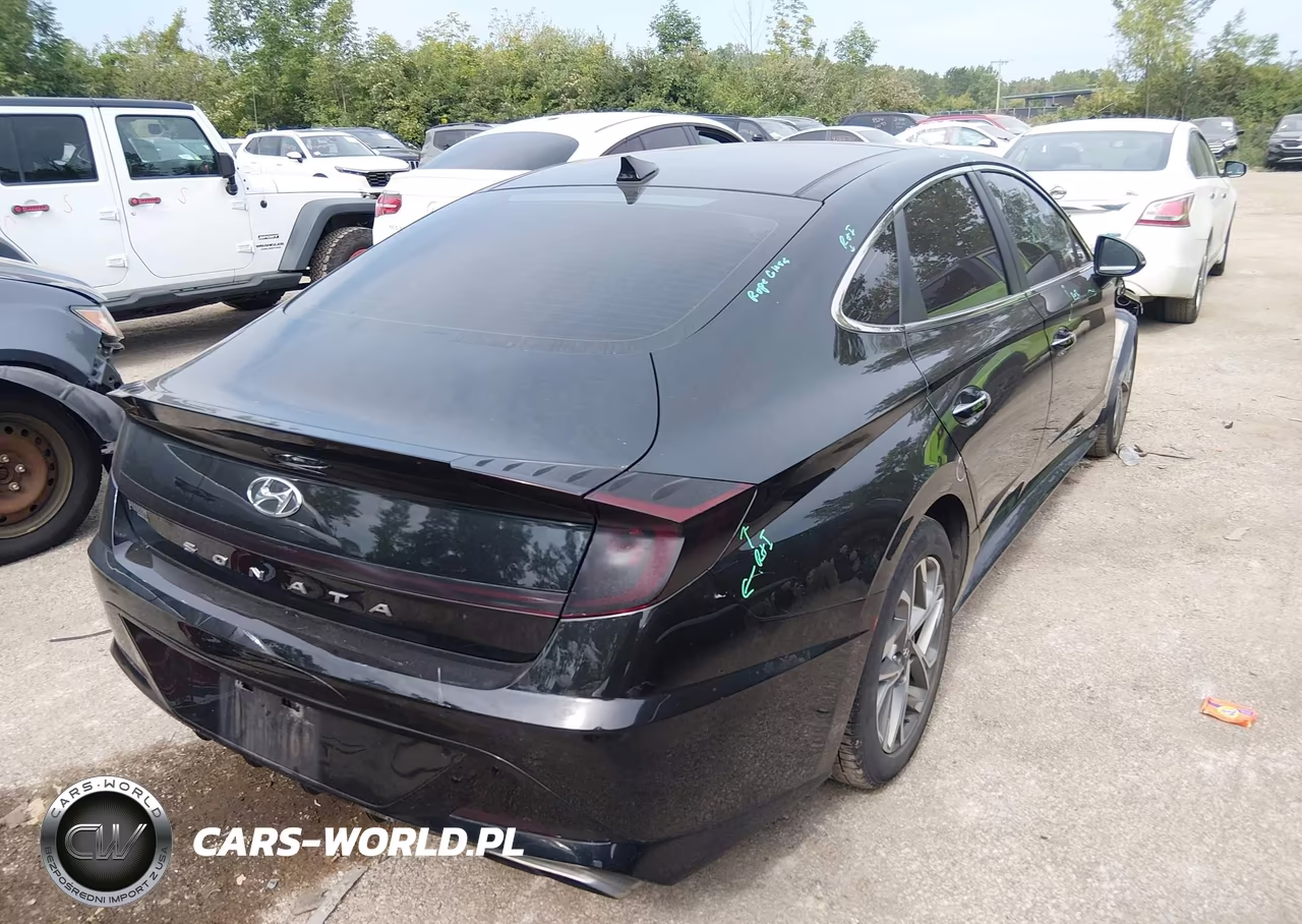 2020 Hyundai Sonata Sel VIN:5NPEF4JAXLH057414 - 4