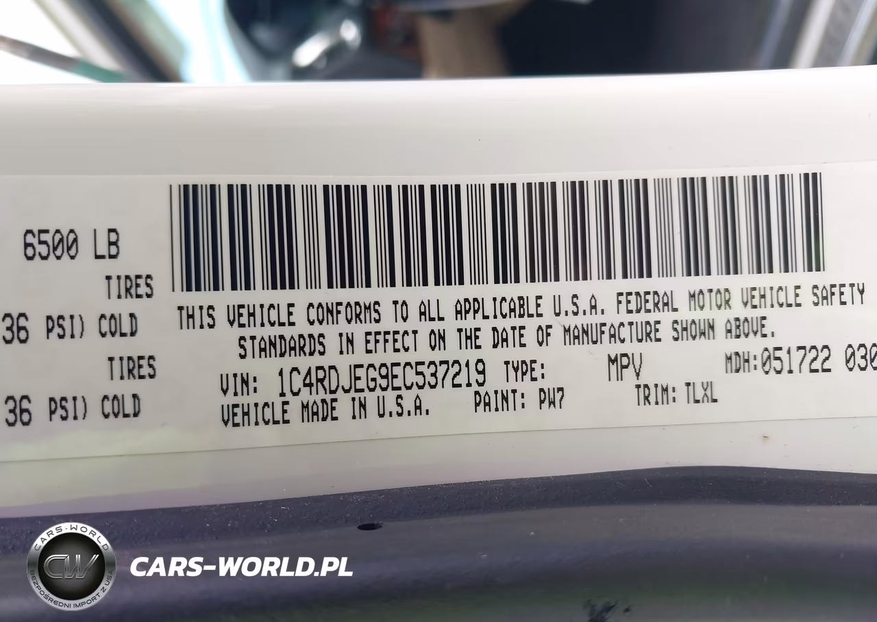 2014 Dodge Durango Citadel VIN:1C4RDJEG9EC537219 - 9
