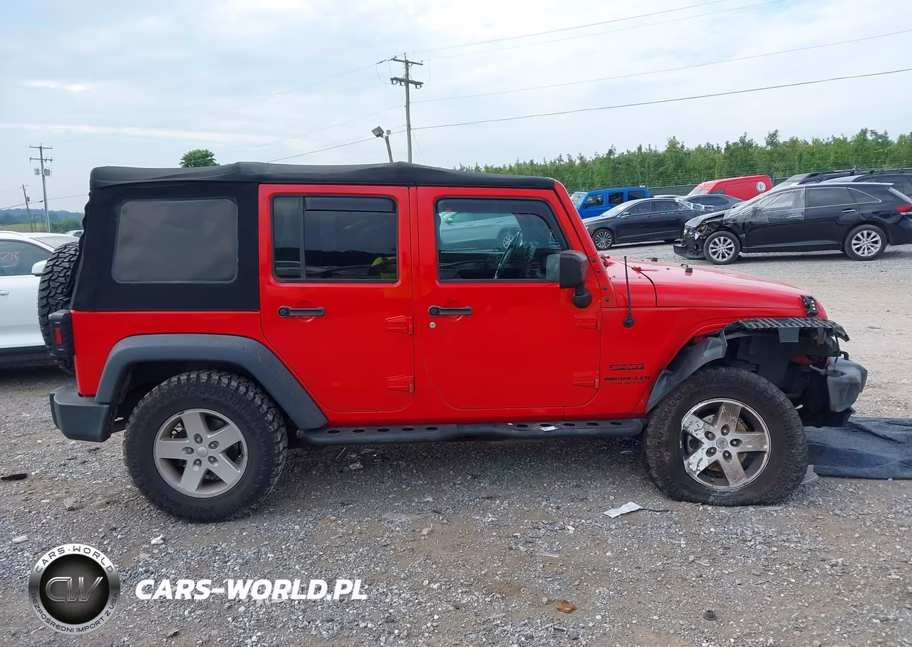 2017 Jeep Wrangler Unlimited Sport 4X4 VIN:1C4BJWDGXHL653087 - 13