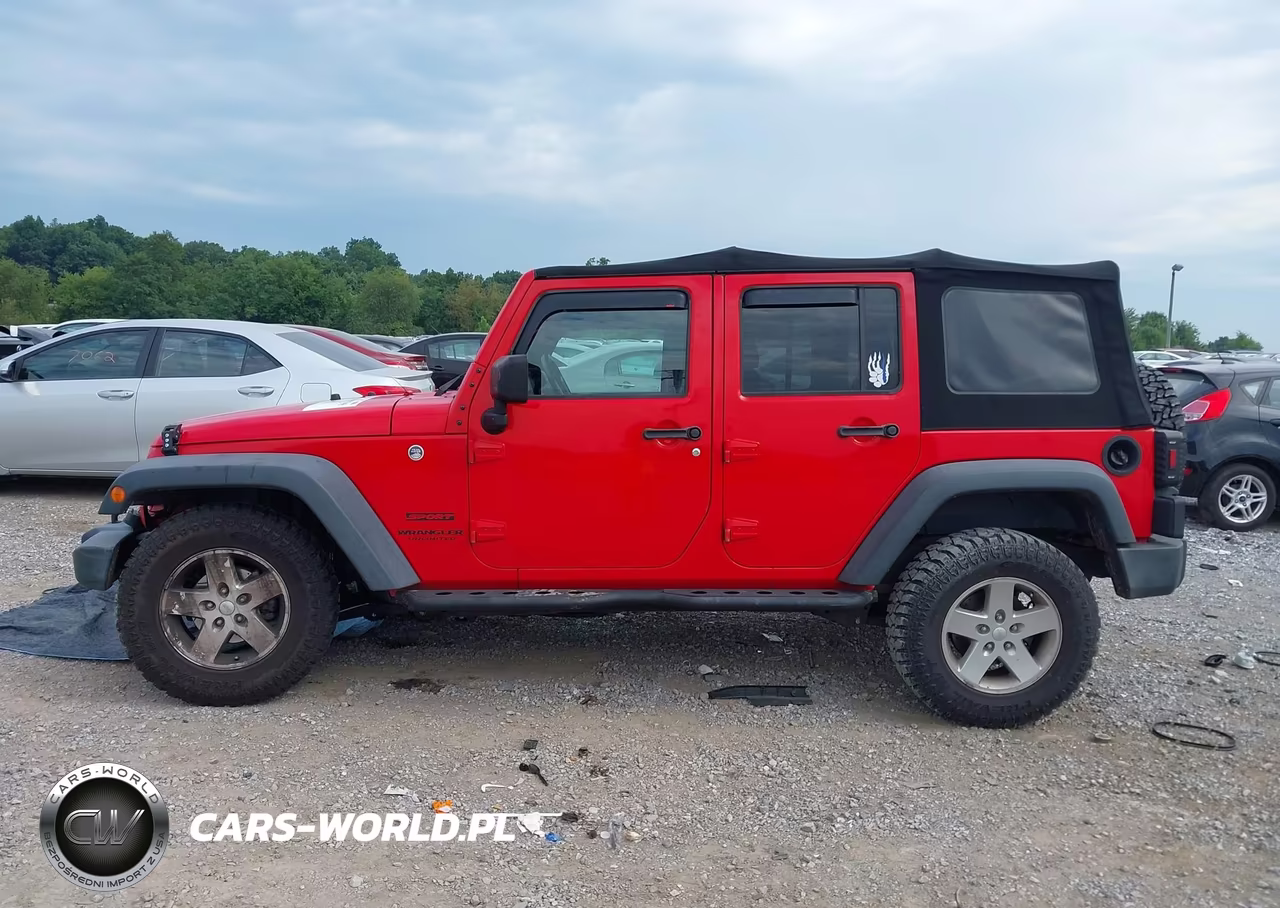 2017 Jeep Wrangler Unlimited Sport 4X4 VIN:1C4BJWDGXHL653087 - 14