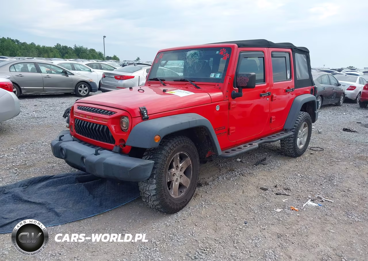 2017 Jeep Wrangler Unlimited Sport 4X4 VIN:1C4BJWDGXHL653087 - 2