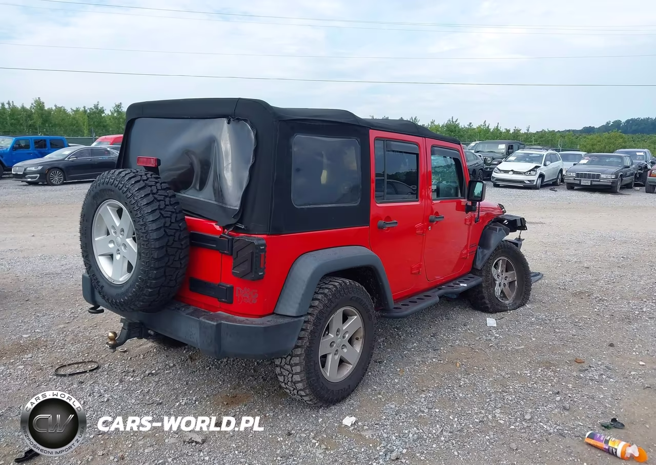 2017 Jeep Wrangler Unlimited Sport 4X4 VIN:1C4BJWDGXHL653087 - 4