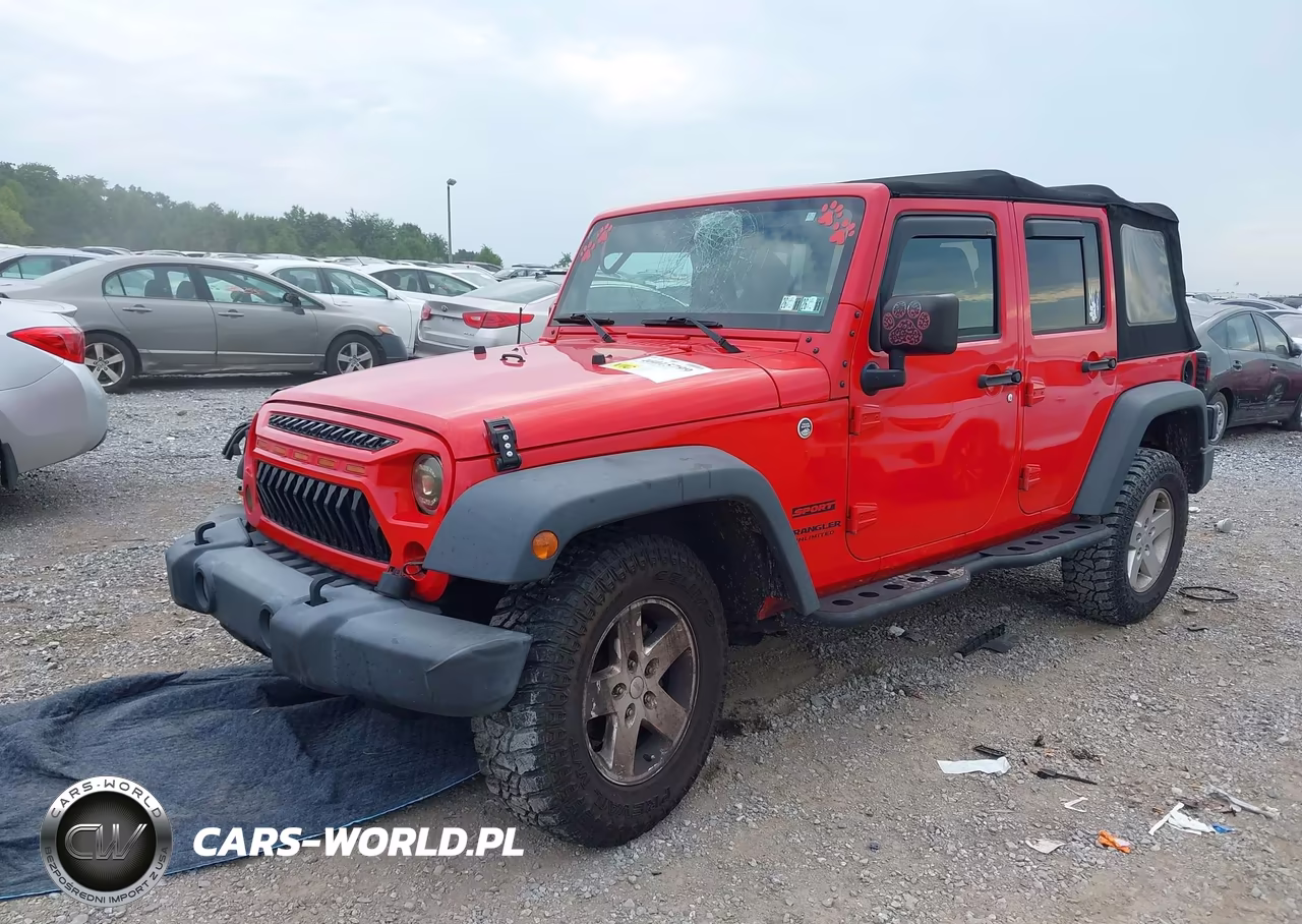 2017 Jeep Wrangler Unlimited Sport 4X4 VIN:1C4BJWDGXHL653087 - 6